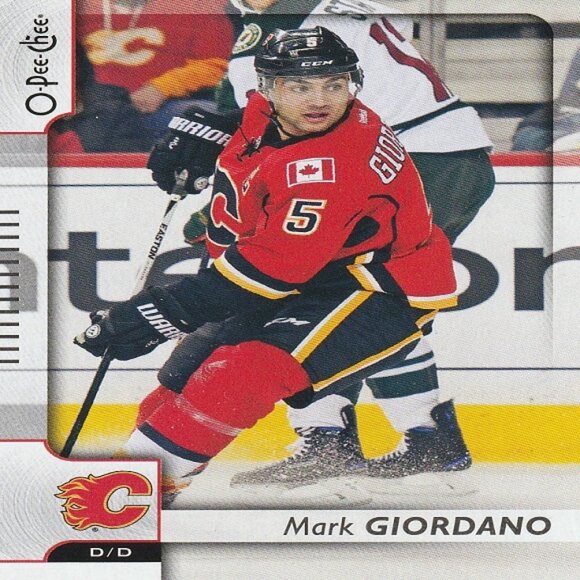 Mark Giordano NHL Hockey Card Collection - 8 Calgary Flames NHL Hockey Cards - Picture 6 of 9